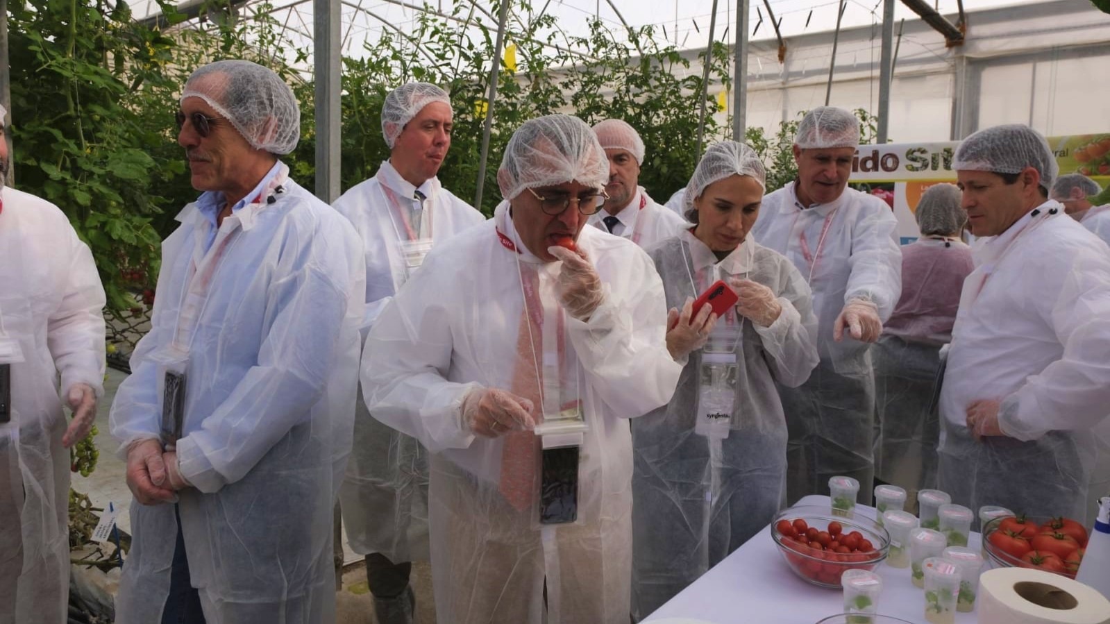 Syngenta Almeria Murcia|FOTO 1.- Matthew Johnston, CEO de Semillas de Hortícolas y Flores de Syngenta|FOTO 2.-Ronan de Hercé, director general de Syngenta para España y Portugal